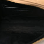 Lambskin Carre Quilted Cassandre Mini Camera Bag Natural Tan