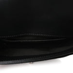 Calfskin Quilted CC Uniform Flap Belt Bag Black