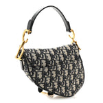 Oblique Mini Saddle Bag Blue