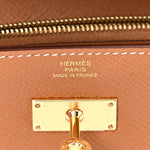 Epsom Kelly Wallet To Go Gold