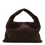 Suede Intrecciato Small Hop Fondant