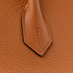 Taurillon Novillo Sea Surf and Fun Birkin 35 Toffee