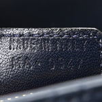 Lambskin Cannage Medium Lady Dior Navy Blue