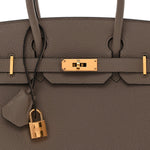 Togo BIRKIN 30 Gris Asphalte