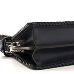Vitello King Shiny Nappa Intreccio Petite Peekaboo I SEE U Satchel Midnight
