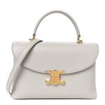 Supple Calfskin Medium Nino Cloudy Grey