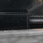 Patent Cannage Large Lady Dior Black