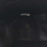 Patent Quilted CC Barbie Heart Vanity Case Black