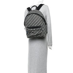 Oblique Calfskin Rider Backpack Beige Black