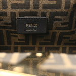 Shiny Nappa Small Fendi First Caramello