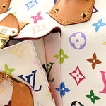 Monogram Multicolor Speedy 30 White