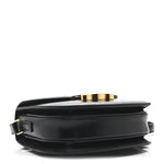 Shiny Calfskin Besace Clea Triomphe Black
