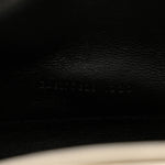 Grain De Poudre Matelasse Chevron Monogram Chain Wallet Crema Soft