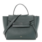 Grained Calfskin Micro Belt Bag Amazone