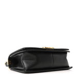 Caviar Quilted Medium Boy Flap Black