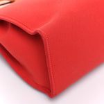 Vache Hunter Toile Herbag Zip 31 PM Rouge Tomate Natural