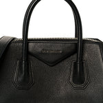 Sugar Goatskin Small Antigona Black
