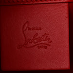 Calfskin Spikes Loubinthesky Medium Grey