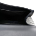 Grained Calfskin Mini Gallop Sling Bag Navy Blue