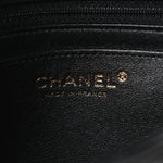 Lambskin Quilted Mini Rectangular Flap Black