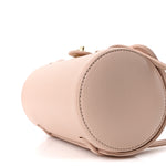 Shiny Caviar Preppy Coco Small Bowling Bag Light Pink