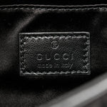 Nappa Vertical Matelasse Small Maxi Horsebit Chain Shoulder Bag Black