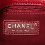 Shiny Lambskin Quilted Small Fashion Therapy Flap Bag Red