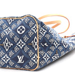 Jacquard Since 1854 Neverfull MM Blue