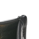 Vitello Plexiglass FF Embossed Mini Fendi Sunshine Shopper Tote Black