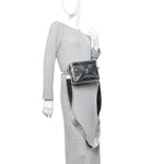 Patent Mirror Binder Clip Camera Belt Bag Silver