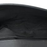 Lambskin Chevron Quilted Medium Boy Flap Black