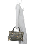 Agneau Giant 21 Gold Hardware Work Anthracite