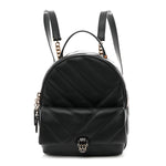 Calfskin Matelasse Serpenti Cabochon Backpack Black