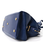 Calfskin Small Classic Y Cabas Royal Blue