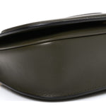 Roxy Calfskin Medium Blondie Top Handle Bag Forest Green