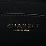 Lambskin Quilted Large CC Links Hobo Black