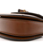 New Canvas Charisma Calfskin Crystal GG Monogram Small Bamboo 1947 Top Handle Bag Camel Ebony