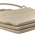 Lambskin Large Trio Crossbody Bag Beige