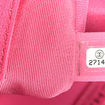 Lambskin Chevron Quilted Small Promenade Camera Case Pink