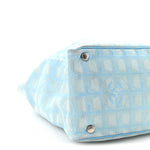 Nylon Travel Large Tote Blue