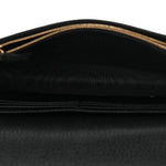 Calfskin Mini GG Marmont Chain Wallet Black