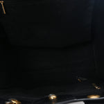 Caviar Medium Studded Deauville Tote Black