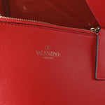 PVC Vlogo Escape Tote Red