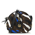 X LOL Monogram Boite Chapeau Souple Blue Silver
