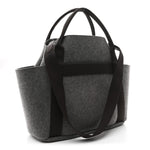 Felt Sac De Pansage Groom Bag Acier