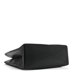 Calfskin Shopper Tote MM Black
