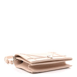 Grained Calfskin Medium Diorama Flap Bag Nude