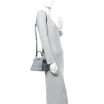 Velvet Jacquard FF Small Peekaboo I SEE U Satchel Anice