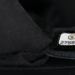 Calfskin Braided Medium Boy Flap Black