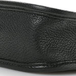 Vitello Daino Soft Mini Hobo Messenger Bag Black